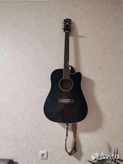 Гитара электроакустика washburn