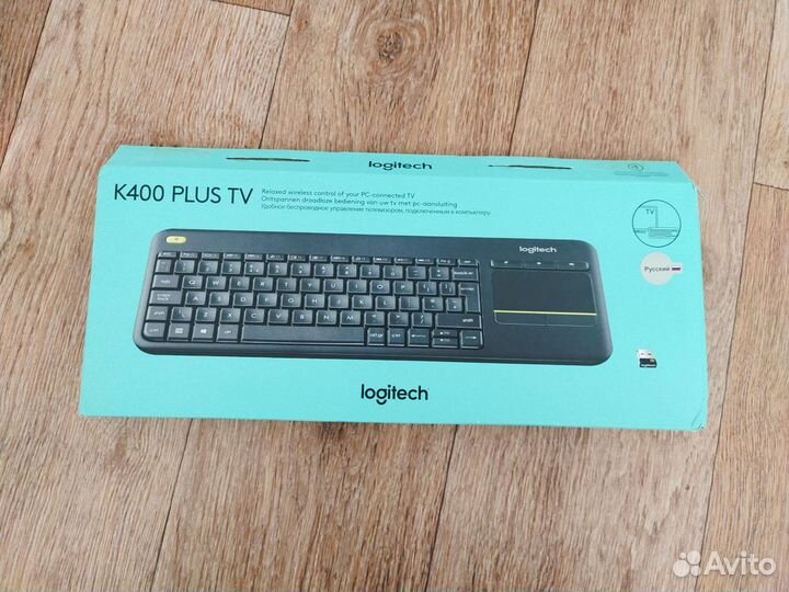 Клавиатура беспроводная logitech k400 (к пк и тв)