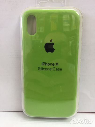 Чехлы Silicone Case iPhone X
