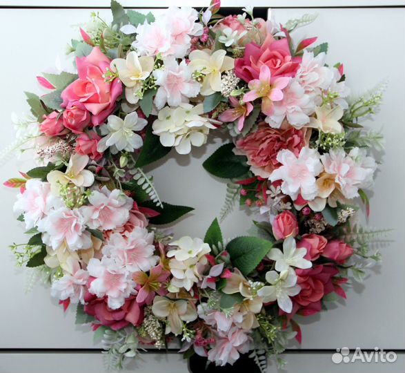 Венок летний цветочный