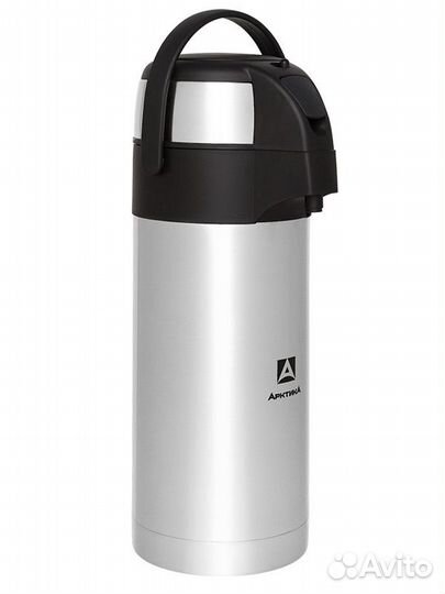 Термос с пневмонасосом 3,5 литров, Арктика
