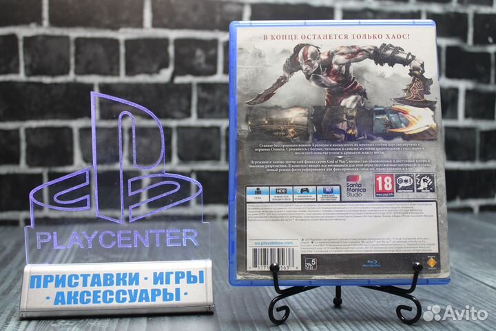 God of War PS4 диск лицензия