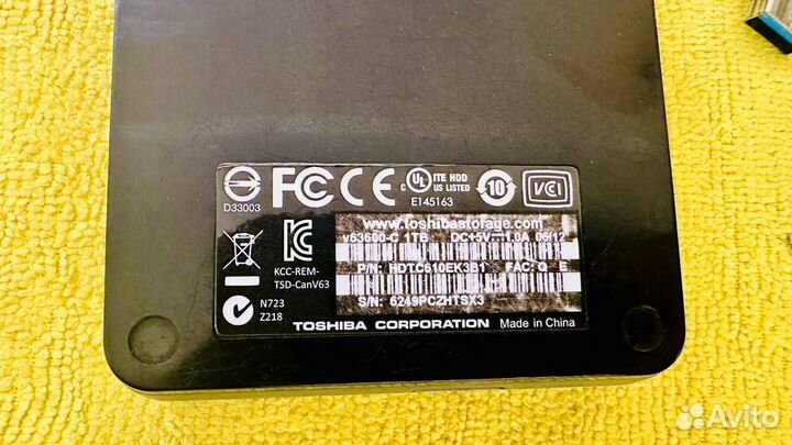 Портативный, внешний жесткий диск hdd 1tr