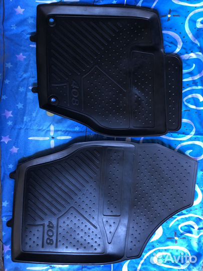 Коврики резиновые Peugeot 408