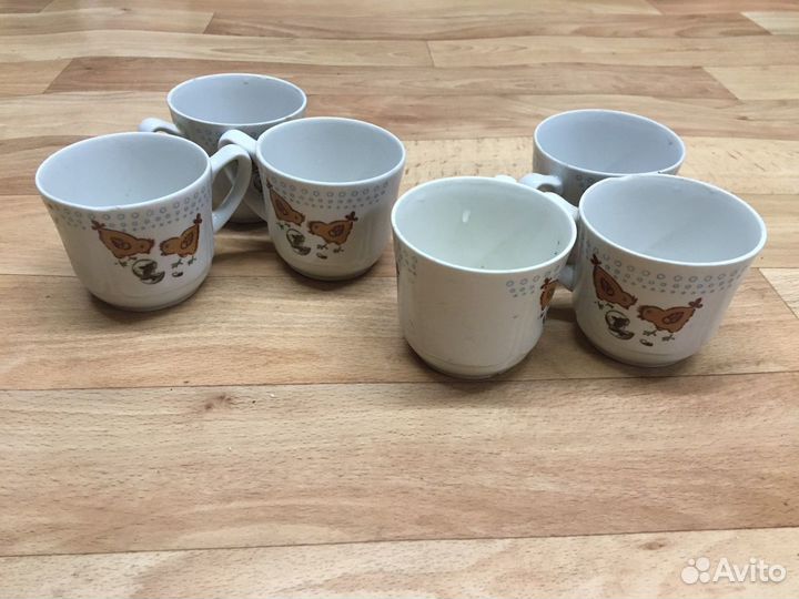 Чашки маленькие комплект