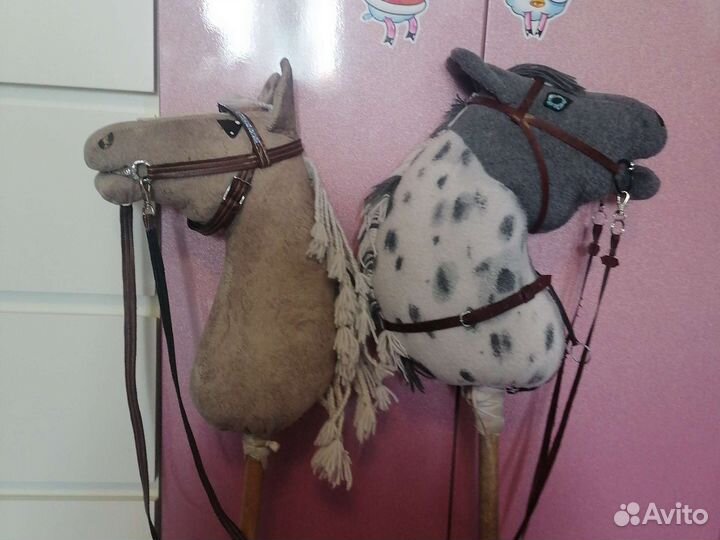 Хоббихорсы лошадки на палке