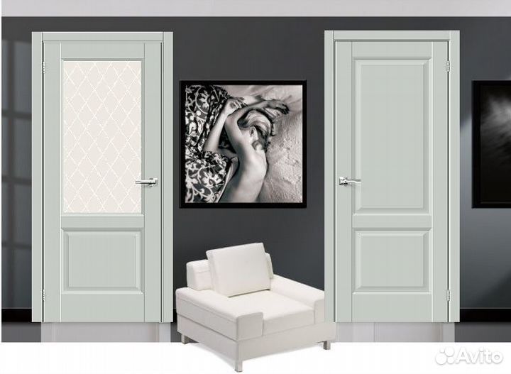 Межкомнатные двери в стиле Хай-Тек