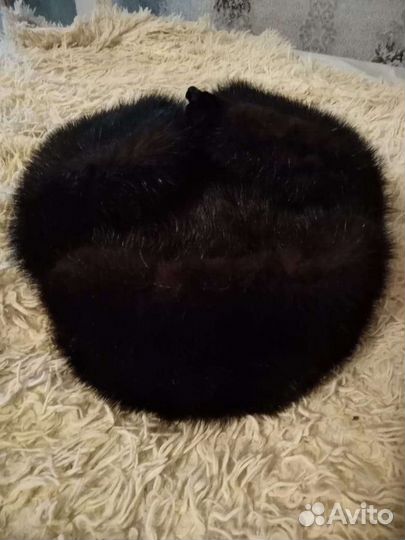 Норковая шапка мужская новая