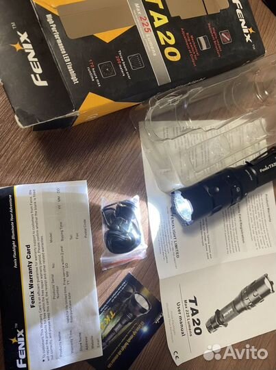 Фонарь Fenix TA-20 225lm