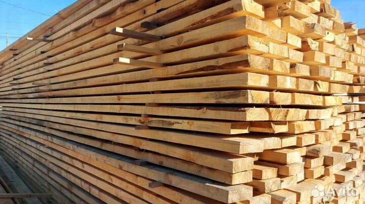 Доска обрезная пиломатериалы 50х100