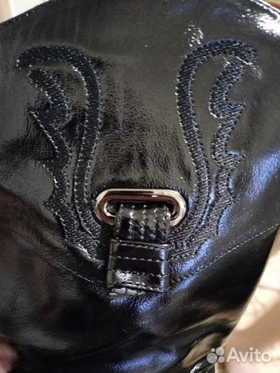 Сапоги женские натуральная кожа 38