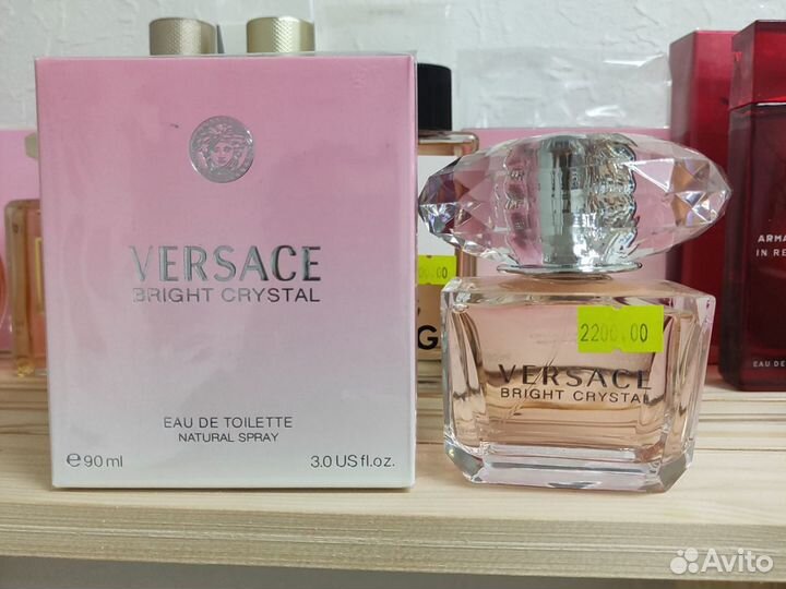 Versace bright crystal 90 мл