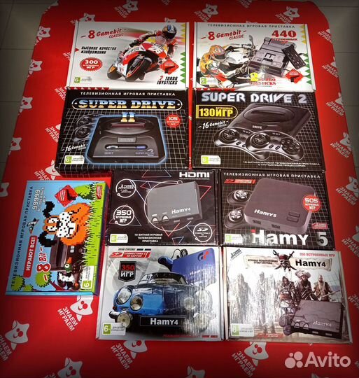 Приставки Sega / Dendy / Hamy новые