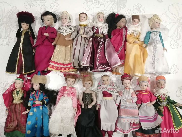 Куклы фарфоровые для интерьера