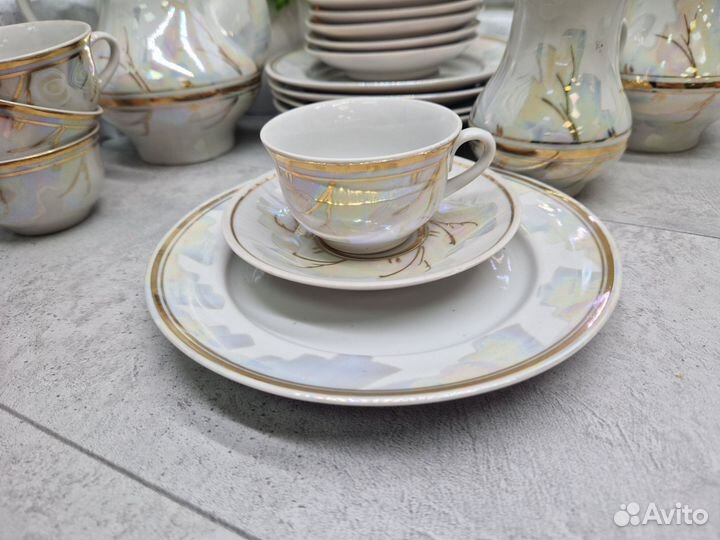 Кофейный сервиз бфз 21пр. И.8280