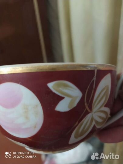 Чайный сервиз вербилки СССР