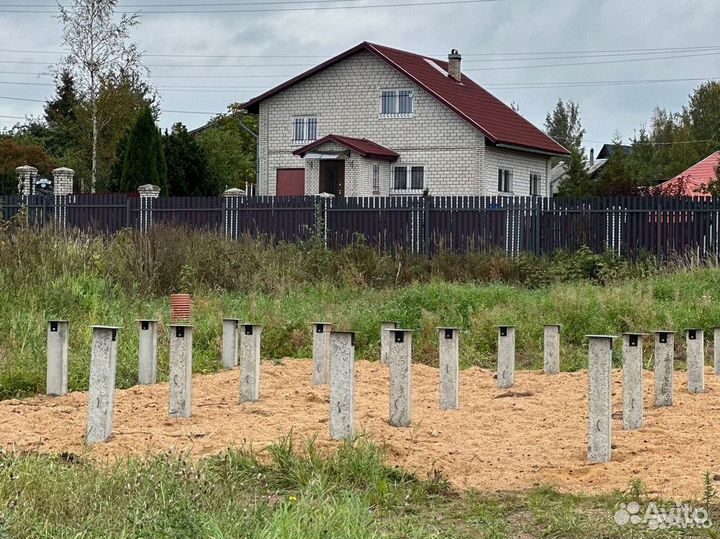 Жб сваи. Фундамент на жб сваях под ключ