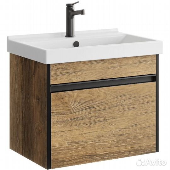 862 Тумба с раковиной Aqwella Urban 60 см URB0106D