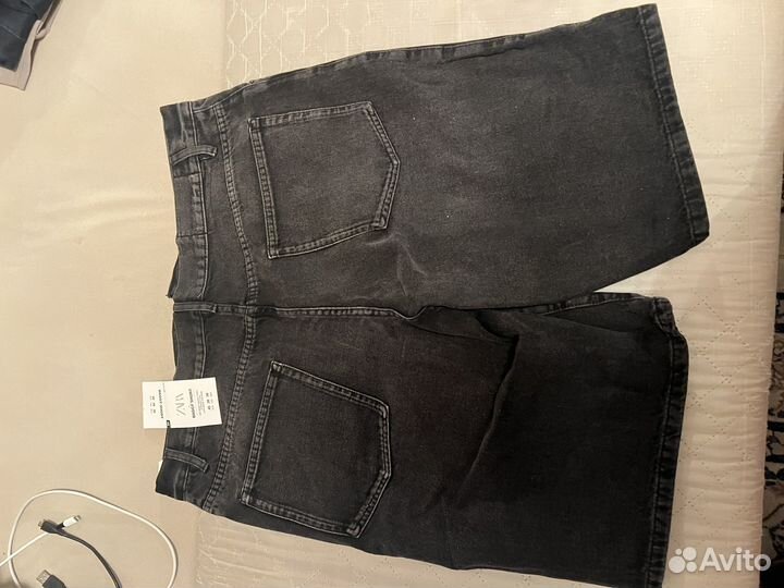 Джинсовые шорты Zara baggy shorts