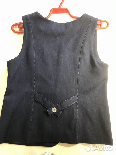 Жилет школьный для девочки 128