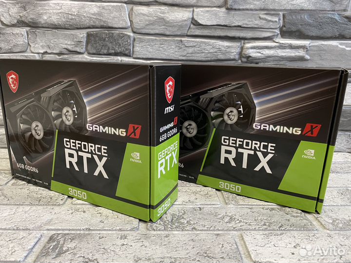 Видеокарта MSI Nvidia GeForce RTX 3050 Gaming X 6G
