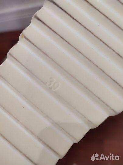 Шлепки на платформе р 38