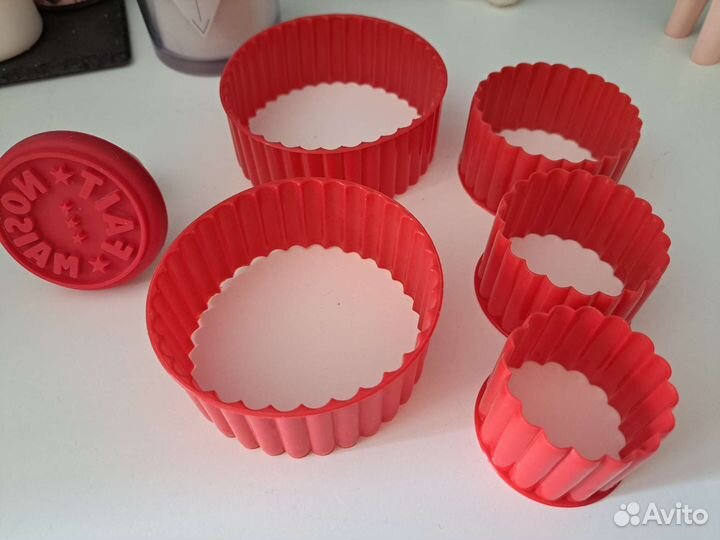 Формочки и штамп для печенья