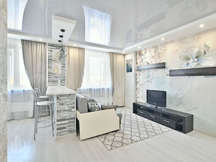 1-к. апартаменты, 39 м², 16/17 эт.