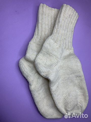 Вязаные носки, следки