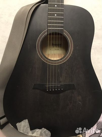 Акустическая гитара rockdale aurora d1 bk