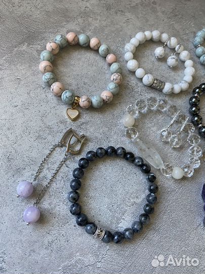 Украшения из натуральных камней