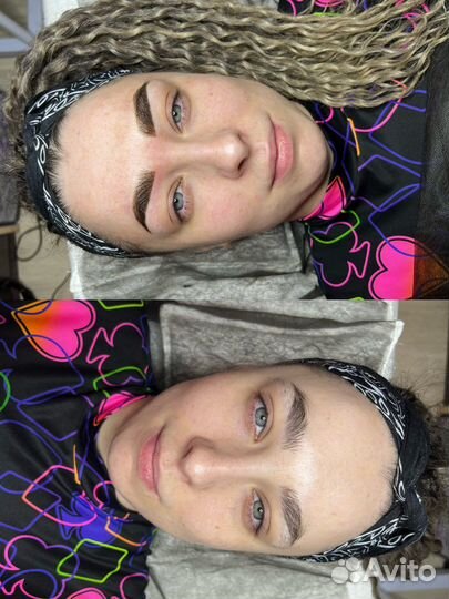 Перманент бровей