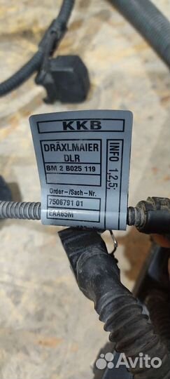 Коса проводка двигателя M54 BMW E46