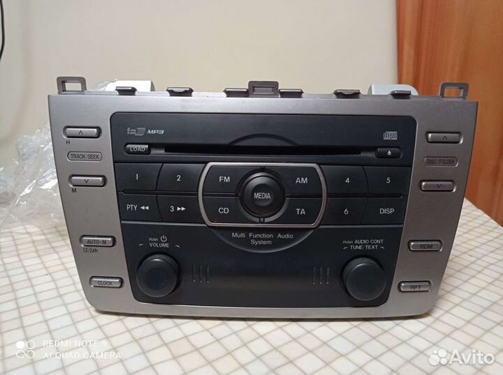 Штатная магнитола Мазда 6 GH