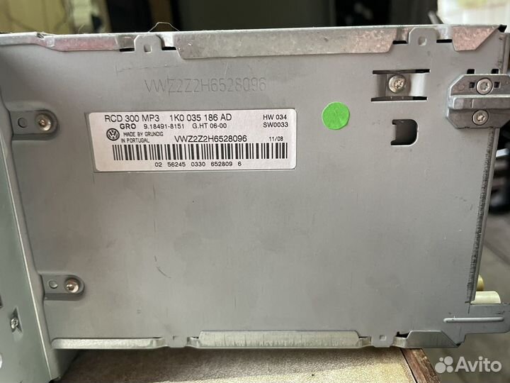 Магнитола RCD 300 mp3