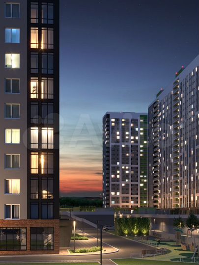 1-к. квартира, 40,5 м², 4/22 эт.