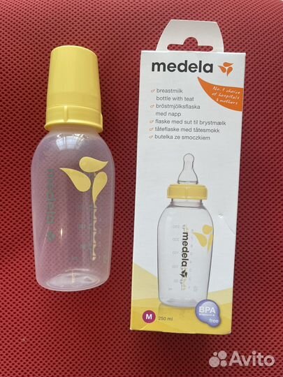 Бутылочка medela с соской