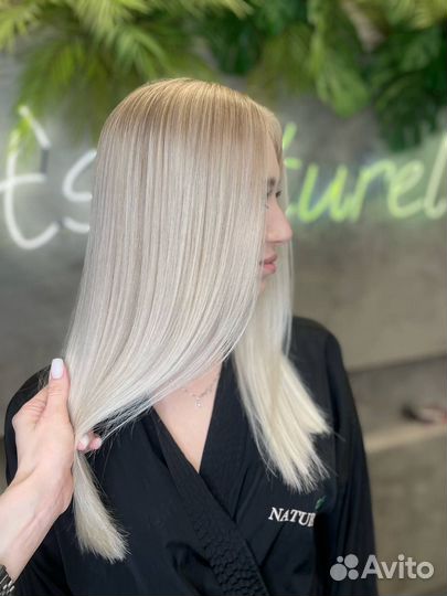 Сложное окрашивание волос у опытного мастера