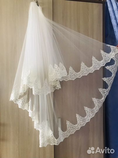 Свадебное платье, фата