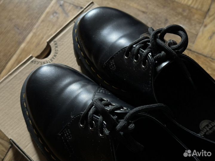 Ботинки Dr. Martens 1461 smooth quad platform