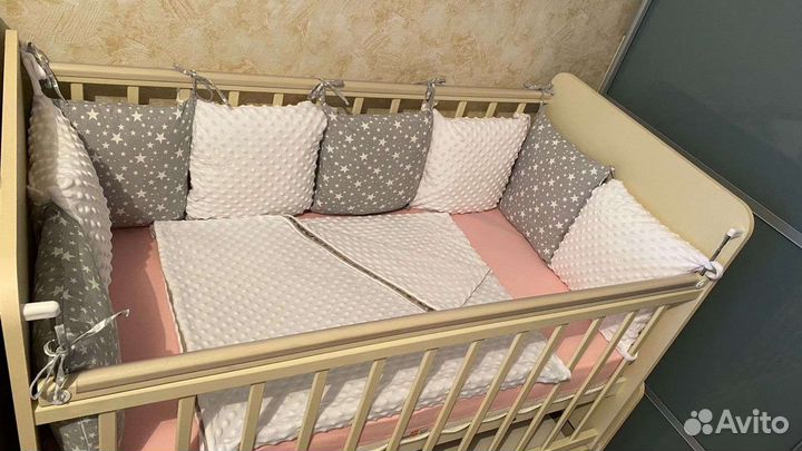 Бортики в кроватку