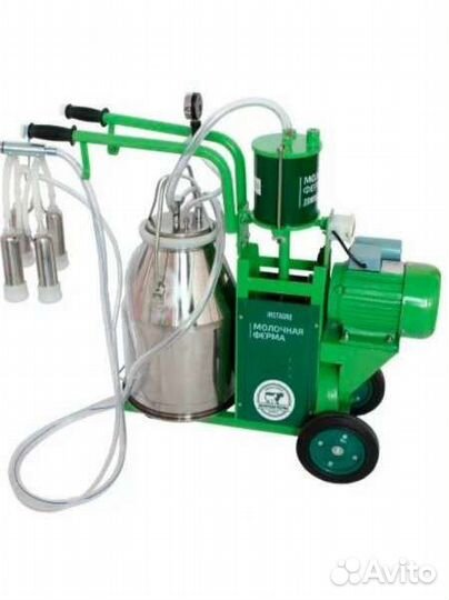 Доильный аппарат для коз и коров 2в1