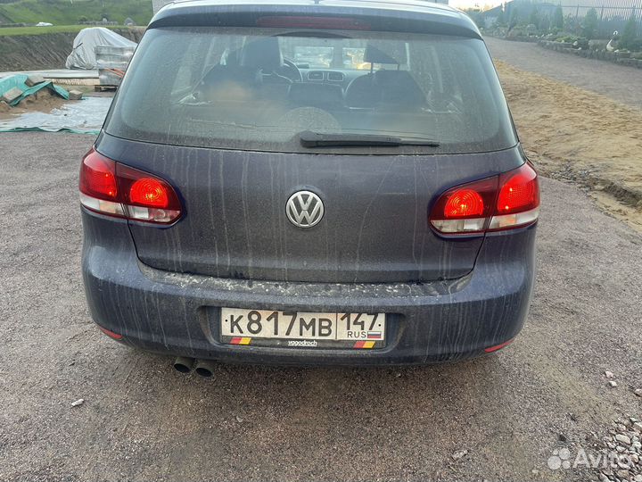 Задние фонари golf 6