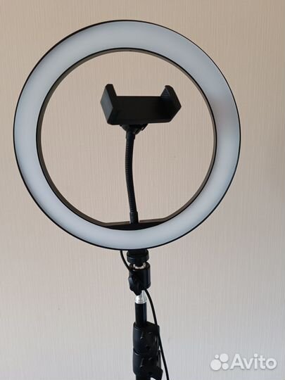Лампа кольцевая 26см и штатив