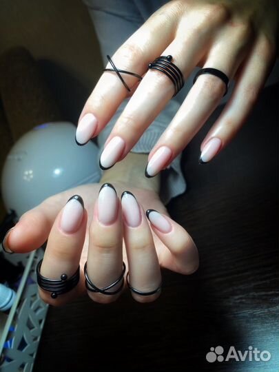 Гель-лак, Наращивание