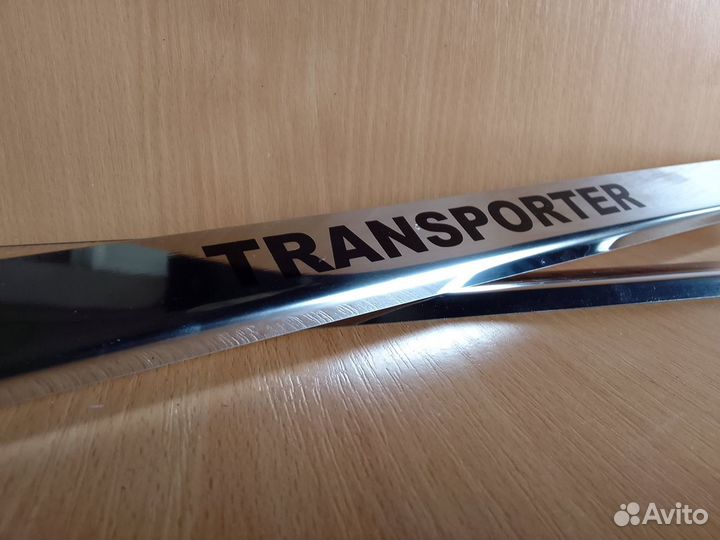 Накладки на пороги VW T4 (нержавейка)