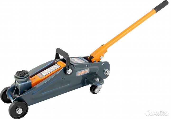 Домкрат подкатной 2т., 135-330 мм в кейсе OHT20