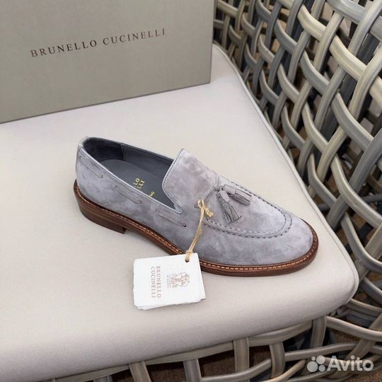 Brunello cucinelli лоферы мужские