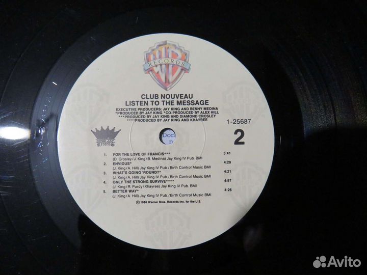 Винил от Warner Bros. Records