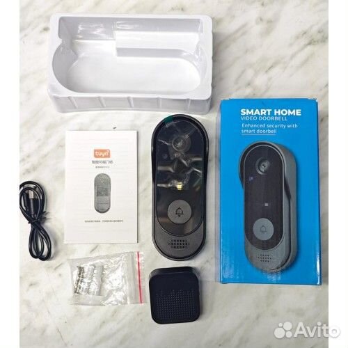 Беспроводной дверной звонок с камерой tuja SMART H
